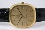 VACHERON VINTAGE YELLOW GOLD ELLIPSE AUTOMATIC WATCH ONLY