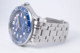 OMEGA SEAMASTER BLUE DIVER 300M MINT BOX & PAPERS $4,500