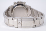 ROLEX 2005 WHITE GOLD DAYTONA BLACK DIAMOND DIAL ON BRACELET 116509 WATCH ONLY