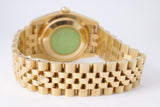 ROLEX YELLOW GOLD DATEJUST 36 JUBILEE ROMAN DIAL JUBILEE BRACELET 116238 BOX & PAPERS