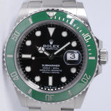 ROLEX GREEN SUBMARINER 41mm STARBUCKS 126610 BOX & PAPERS