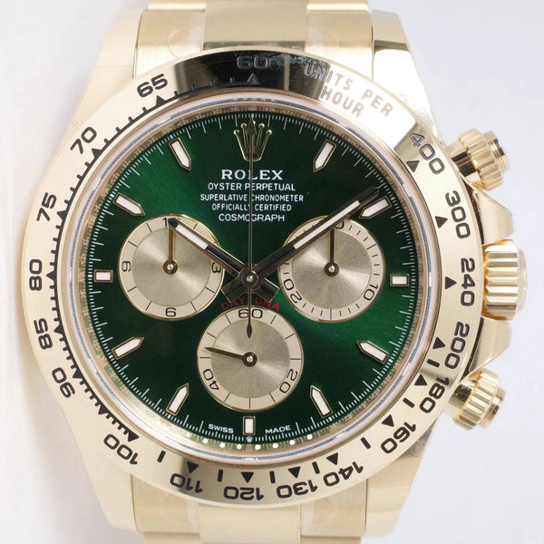 ROLEX 2025 YELLOW GOLD GREEN DIAL DAYTONA “JOHN MAYER 2.0