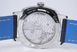 PANERAI RADIOMIR 1940 STAINLESS STEEL BLUE DIAL MINT LIKE NEW BOX & PAPERS $6,200
