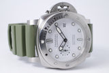 PANERAI SUBMERSIBLE QUARANTA QUATTRO BIANCO WHITE DIAL AUTOMATIC PAM01226 BOX & PAPERS $5,795