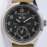 PATEK PHILIPPE WHITE GOLD COMPLICATIONS ANNUAL CALENDAR TRAVEL TIME 5326G MINT BOX & PAPERS