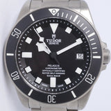 TUDOR TITANIUM PELAGOS BLACK M25600TB BOX & PAPERS $4000
