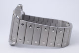 CARTIER TITANIUM SANTOS AUTOMATIC LARGE WSSA0089 COMPLETE BOX & PAPERS