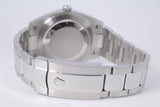 ROLEX 2020 DATEJUST 41 STAINLESS STEEL SMOOTH BEZEL WHITE DIAL 126300 OYSTER BRACELET BOX & PAPERS