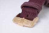 JAEGER LECOULTRE 2021 REVERSO TRIBUTE DUOFACE FAGLIANO BURGUNDY & SILVER DIAL Q398256J BOX & PAPERS