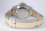 ROLEX 2010 SUBMARINER TWO TONE BLUE CERAMIC 116613 BOX & PAPERS