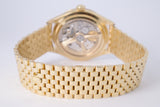 ROLEX 2025 YELLOW GOLD 1908 ON BRACELET MINT 52508 BOX & PAPERS $37,500