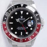 ROLEX GMT MASTER II COKE DIAL 16710 BOX & PAPERS