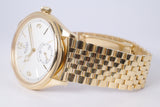 ROLEX 2025 YELLOW GOLD 1908 ON BRACELET MINT 52508 BOX & PAPERS $37,500