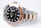 ROLEX NEW 2025 TWO TONE GMT MASTER II ROSE GOLD & STEEL ROOT BEER 126711 BOX & PAPERS