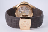 PATEK PHILIPPE NEW 2017 NOS UNWORN ROSE GOLD AQUANAUT 5167R BOX & PAPERS