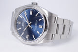 ROLEX 2024 36mm OYSTER PERPETUAL 126000 BLUE DIAL BOX & PAPERS