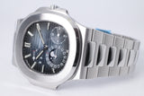 PATEK PHILIPPE NEW 2025 NAUTILUS JUMBO MOONPHASE POWER RESERVE 5712 BOX & PAPERS