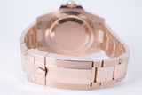 ROLEX 2026 EVEROSE GMT TIGER IRON DIAL LIKE NEW 126715 BOX & PAPERS $79,500