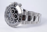 ROLEX 2024 DAYTONA STAINLESS STEEL & CERAMIC BEZEL BLACK DIAL 126500 BOX & PAPERS