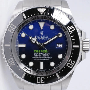 ROLEX DEEPSEA SEA-DWELLER BLUE JAMES CAMERON 116660 BOX & PAPERS