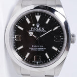 ROLEX 39mm EXPLORER I STAINLESS STEEL 214270 BOX & PAPERS