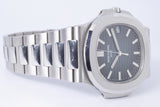 PATEK PHILIPPE 2016 JUMBO NAUTILUS STAINLESS STEEL BLUE DIAL 5711/1A-010 BOX & PAPERS $136,975