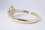 CARTIER 2024 YELLOW GOLD BAIGNOIRE MINI SIZE 16 WGBA0045 BOX & PAPERS $13,500