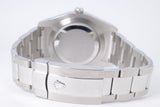 ROLEX 2016 DATEJUST II 41mm CHARCOAL ROMAN DIAL OYSTER BRACELET 116334 BOX & PAPERS $9,900