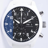 IWC NEW 2026 PILOT CHRONOGRAPH TOP GUN LAKE TAHOE WHITE CERAMIC IW389105 BOX & PAPERS $9,500