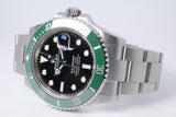 ROLEX NEW 2024 GREEN SUBMARINER STARBUCKS 126610LV BOX & PAPERS $14,975