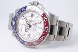 ROLEX 2024 WHITE GOLD GMT PEPSI METEORITE DIAL “Superman” 126719 FULL STICKERS, BOX & PAPERS