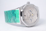 AUDEMARS PIGUET ROYAL OAK DAY DATE MOON PHASE 25594ST WATCH WITH FRESH SERVICE PAPERS