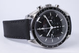 OMEGA SPEEDMASTER PROFESSIONAL MOONWATCH ON STRAP BOX & PAPERS $3,975