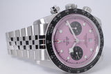 TUDOR NEW 2024 CHRONOGRAPH PINK DIAL DAVID BECKHAM M7936N BOX & PAPERS