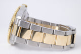 ROLEX 2004 TWO TONE GMT MASTER II ROOTBEER OYSTER 16713 WATCH ONLY