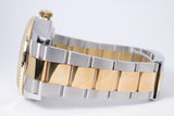 ROLEX 2021 TWO TONE SKY-DWELLER BLACK DIAL OYSTER BRACELET 326933 BOX & PAPERS $17,500