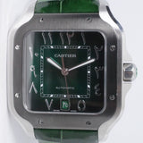 CARTIER 2025 SANTOS GREEN MIDDLE EAST LIMITED EDITION WSSA0055 BOX & PAPERS