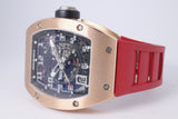 RICHARD MILLE RM010 ROSE GOLD MINT COMPLETE SET BOX & PAPERS