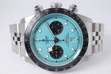 TUDOR NEW 2026 BLACK BAY CHRONOGRAPH FLAMINGO BLUE DIAL M79360N BOX & PAPERS