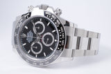 ROLEX NEW 2024 DAYTONA STAINLESS STEEL & CERAMIC BEZEL BLACK DIAL 126500 BOX & PAPERS $27,500