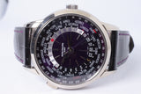 PATEK PHILIPPE WHITE GOLD WORLD TIME TOKYO EDITION PURPLE DIAL MINT 5330G BOX & PAPERS $104,500