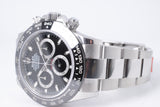 ROLEX NEW / NOS 2016 DAYTONA STAINLESS CERAMIC BEZEL BLACK DIAL FULL STICKERS 116500 BOX & PAPERS