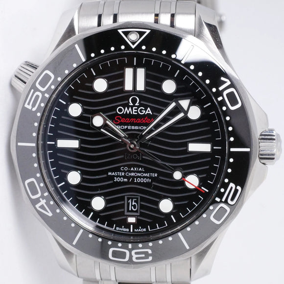 OMEGA 42mm SEAMASTER 300m CO-AXIAL CHRONOMETER BOX & PAPERS 210.30.42.20.01.001.001 BOX & PAPERS