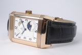 JAEGER LE COULTRE ROSE GOLD SUN MOON REVERSO GRANDE Q3042420 MINT BOX & PAPERS $14,500
