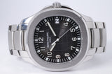 PATEK PHILIPPE 2017 MEN'S AQUANAUT STAINLESS STEEL AUTOMATIC 5167A WATCH & BOX $56,800