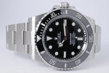 ROLEX NEW 2025 41mm NO DATE SUBMARINER CERAMIC STAINLESS STEEL 124060 BOX & PAPERS $12,975