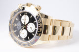 ROLEX NEW 2024 YELLOW GOLD DAYTONA LE MANS 126528LN BOX & PAPERS