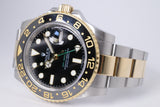 ROLEX 2007 GMT MASTER II TWO TONE MINT 116713 BOX & PAPERS