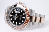 ROLEX 2022 NEW TWO TONE EVEROSE GMT MASTER II  & STEEL ROOT BEER 126711 BOX & PAPERS
