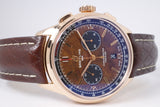 BREITLING ROSE GOLD PREMIER B01 BENTLEY CENTENARY NEAR MINT BOX & PAPERS $14,975